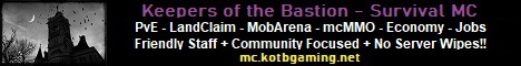 Survival Fun at KotB-MC: Economy & MCMMO