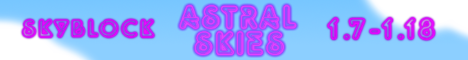 Astral Skies: Skyblock Serenity