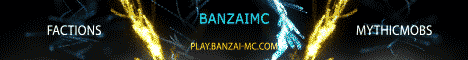 BanzaiMC OP Factions: Epic PvP Action!