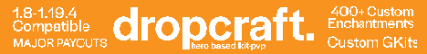 DropCraft: Hero-based KitPvP Fun