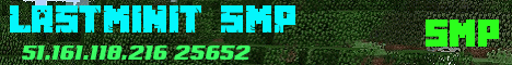 LastMinit SMP: Thrilling PvE Adventures Await!